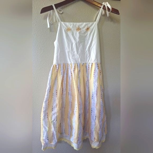 Truth Culture Boutique Embroidred You Are My Sunshine SunDress Girls 14 - Picture 1 of 9